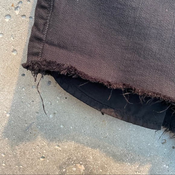 Talula black denim shorts. Size 27. - Picture 4 of 5